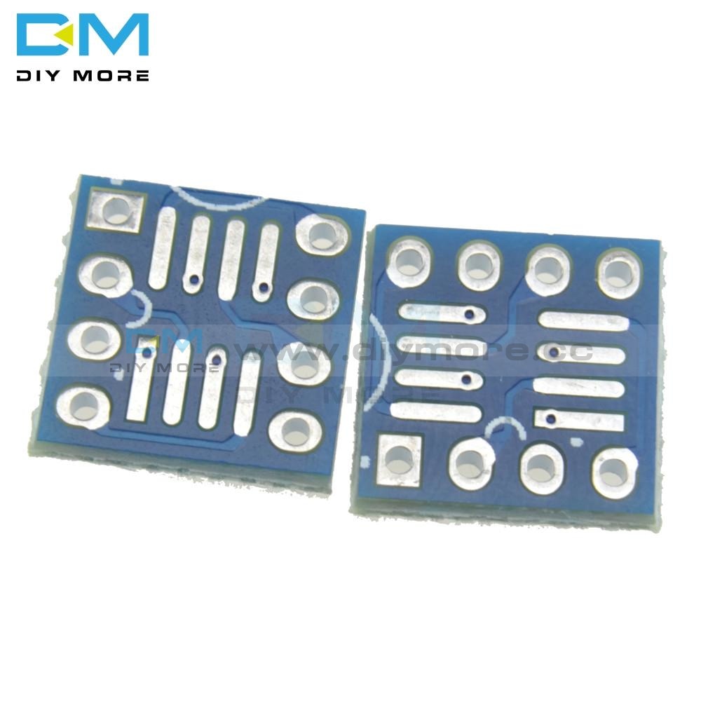 20Pcs Sop8 So8 Soic8 To Dip8 Interposer Board Pcb Adapter Plate Module Pitch Width 7.62Mm Pin 2.54Mm