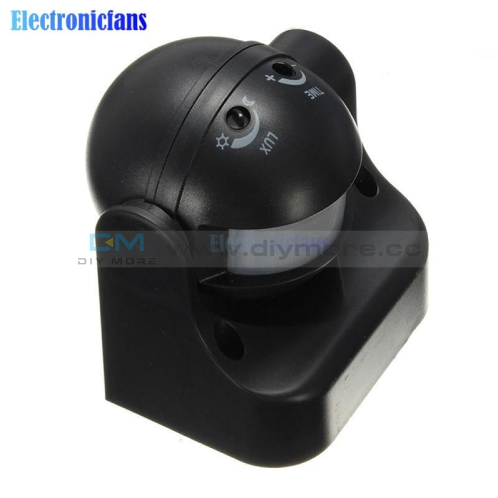220 240V 50Hz Ac 180 Degree Auto Pir Motion Sensor Detector Switch 12 Meter Outdoor Light Lamp Black