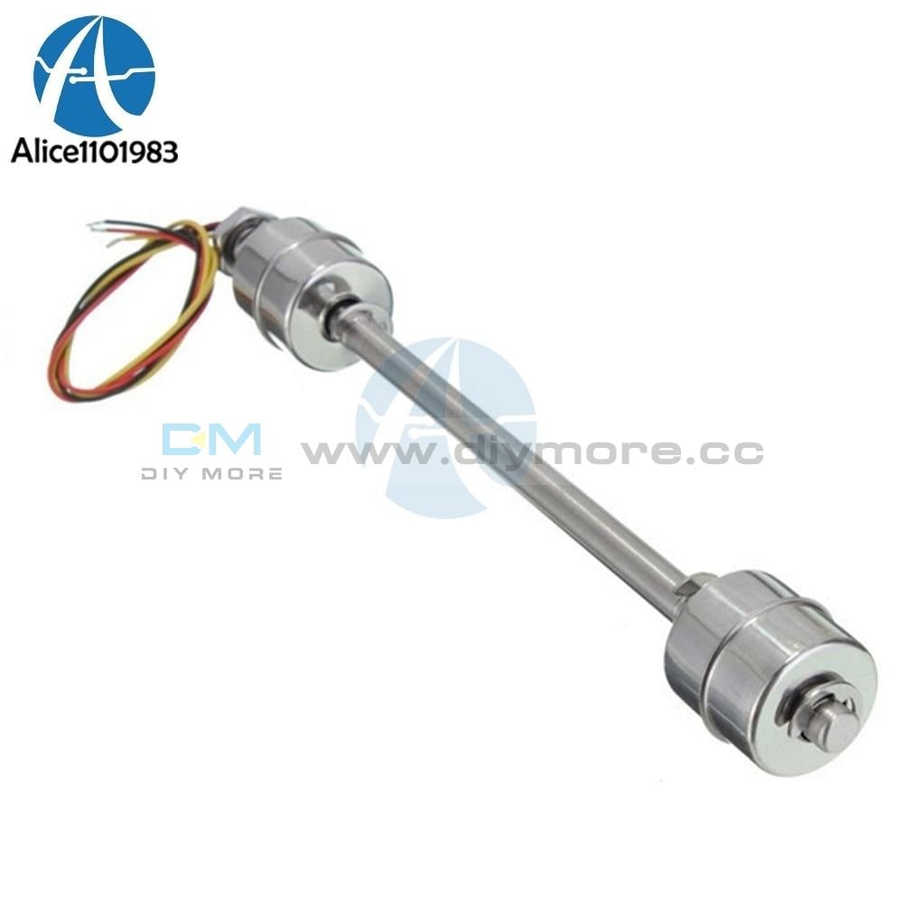 220V 200Mm Stainless Steel Double Float Switch Water Level Sensor Module For Tanks Liquid Control