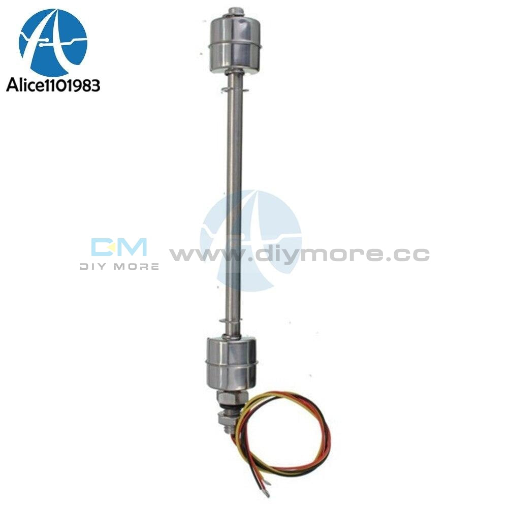 220V 200Mm Stainless Steel Double Float Switch Water Level Sensor Module For Tanks Liquid Control