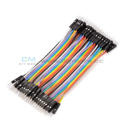 10Cm 40Pin Male To Male/ M-F/f-F Wire Jumper Breadboard Multicolored Dupont Ribbon Cables Kit For