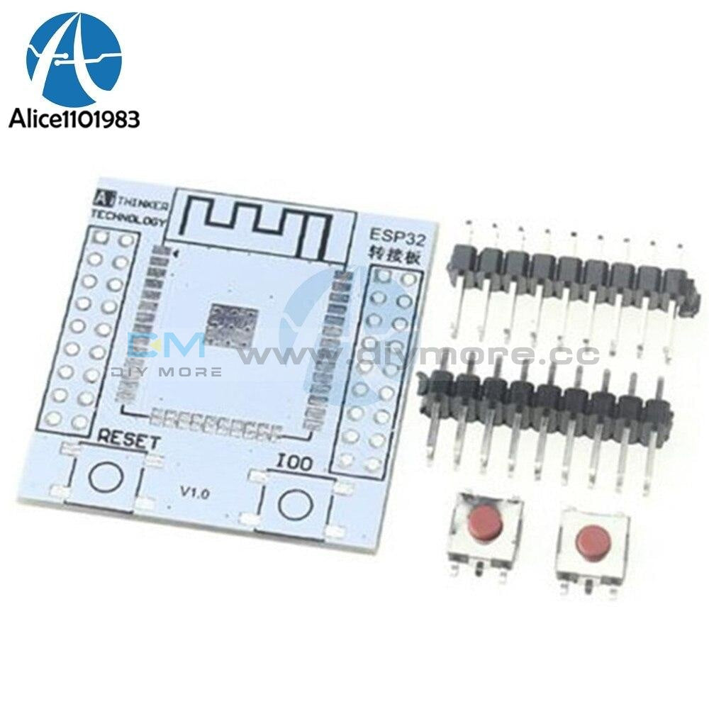 2Pcs Esp32 Esp32S Wireless Wifi Bluetooth Module For Arduino Adapter Board Pinboard Convertor Esp 32
