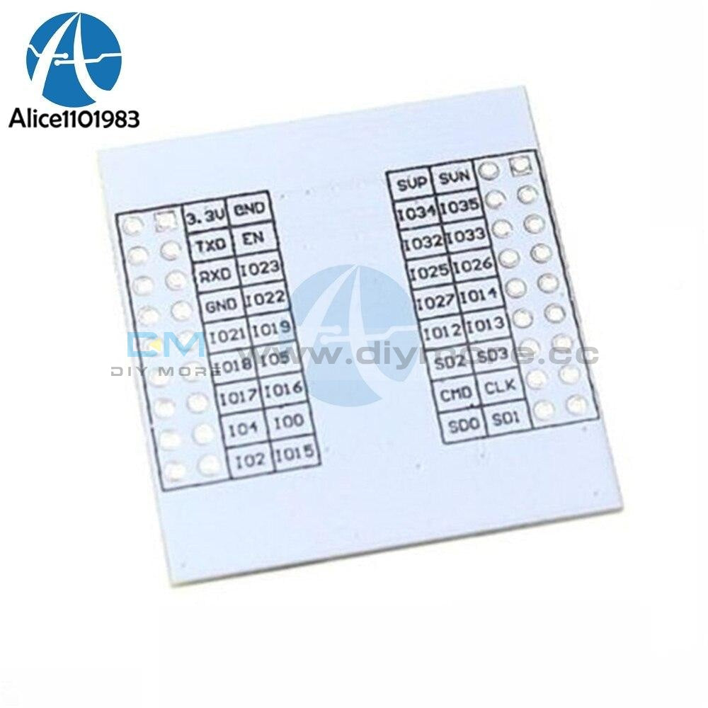2Pcs Esp32 Esp32S Wireless Wifi Bluetooth Module For Arduino Adapter Board Pinboard Convertor Esp 32
