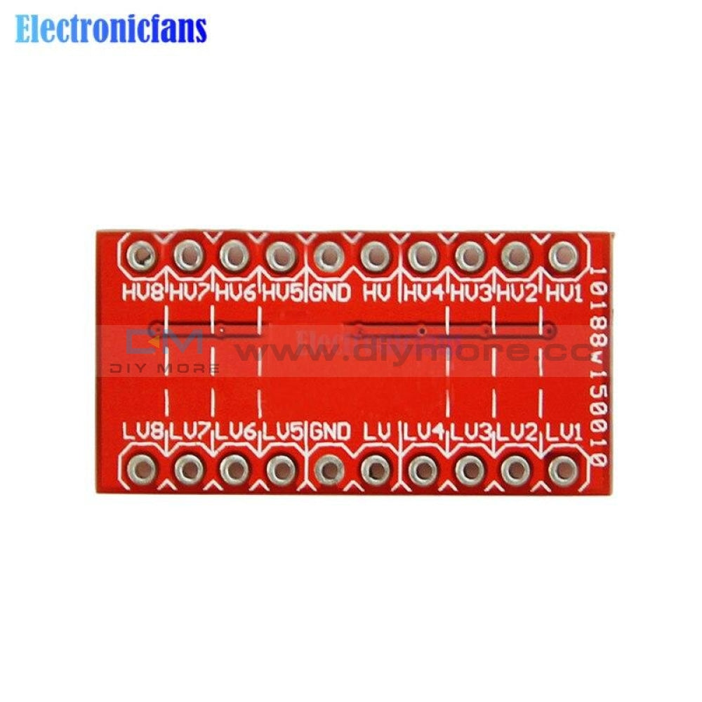 2Pcs I2C Iic 8 Channel Logic Level Converter Module Bi Directional For Arduino Step Up 3.3V To 5V