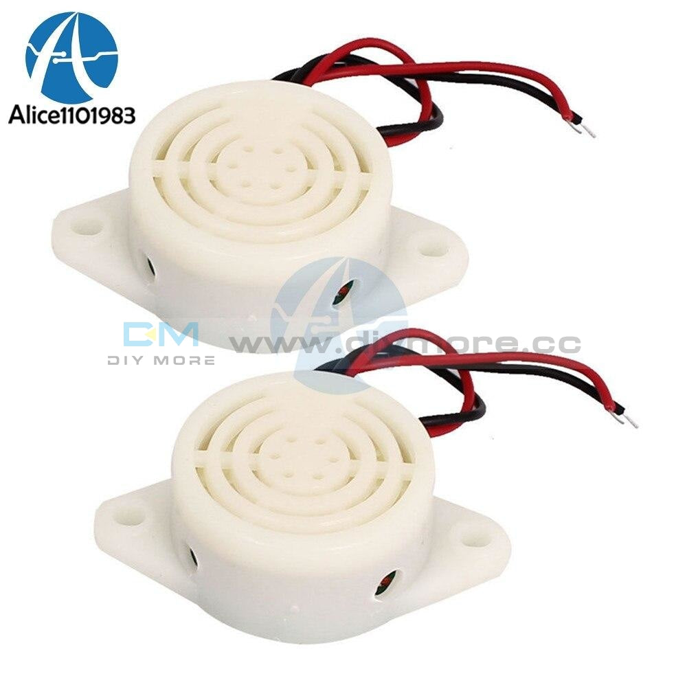 2Pcs Sfm 27 Dc 3 24V 90Db Intermittent Beep Alarm Electronic Buzzer Sounder Integrated Circuits