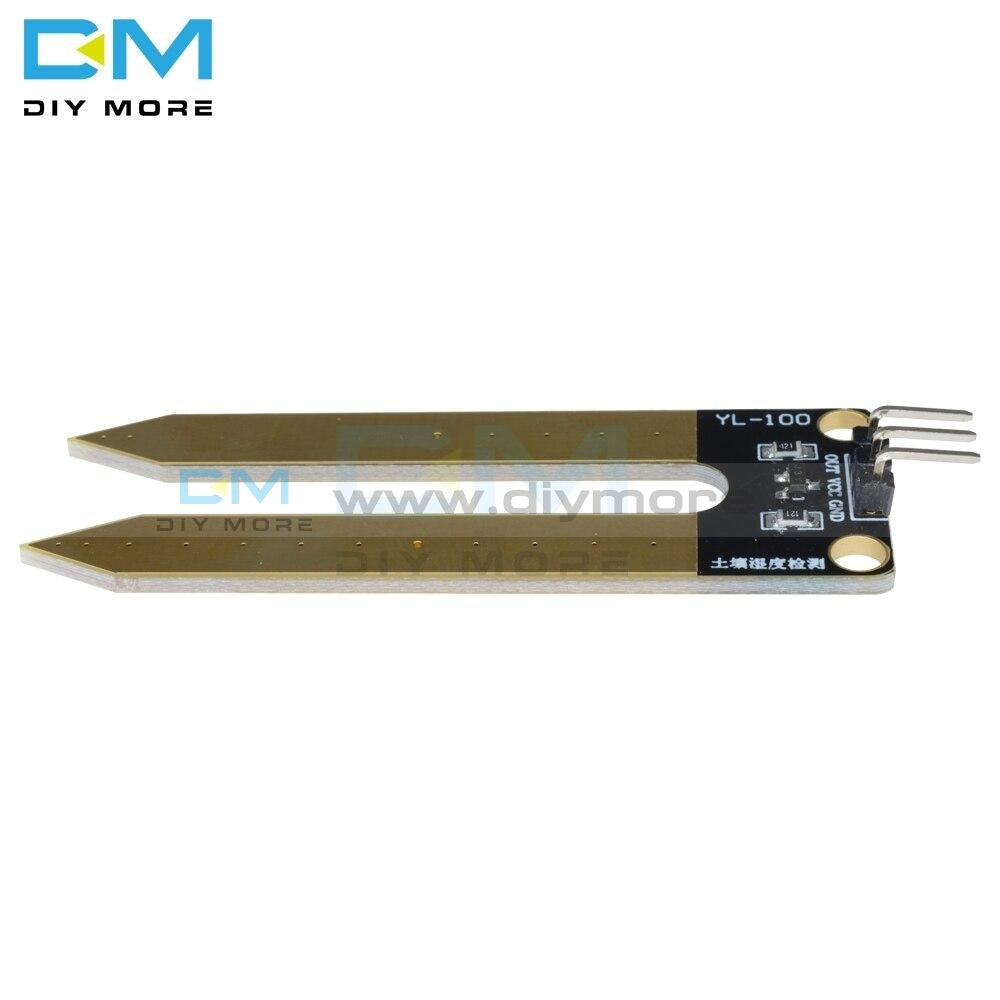 2Pcs Yl 100 3Pin Soil Hygrometer Detection Module Moisture Sensor Test Mester Board For Arduino For