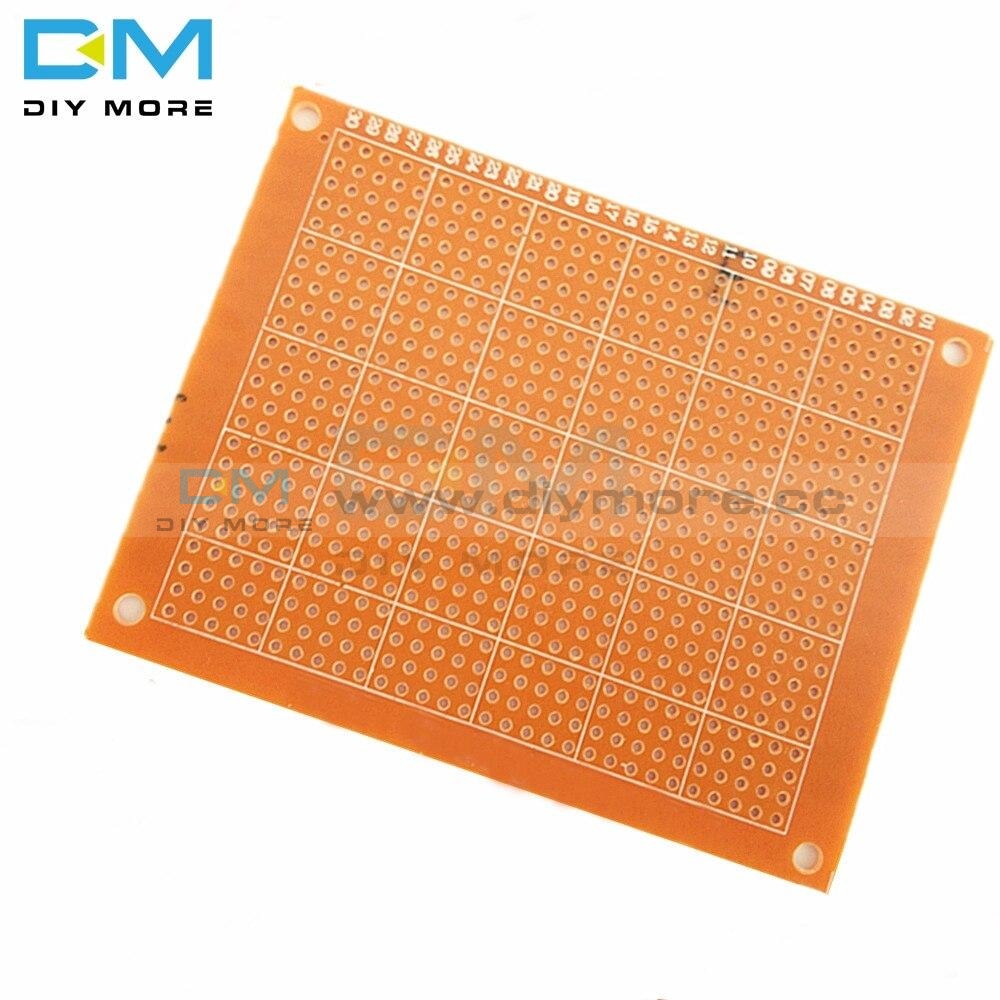 2Pcs 7X9 7*9Cm Single Side Prototype Pcb Breadboard Universal Board Experimental Bakelite Copper