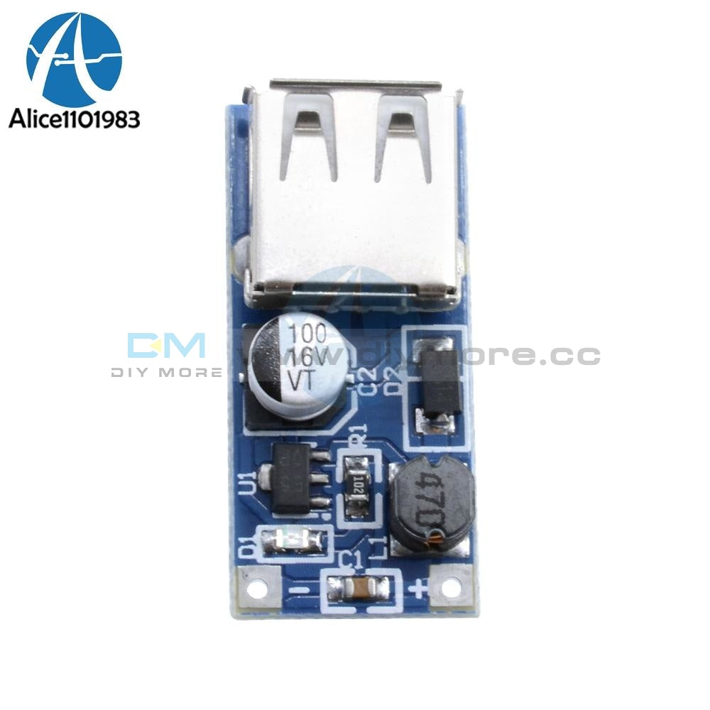 2Pcs Dc 5V Usb Voltage Converter Step Up Booster Power Supply Conversion Module 500Ma 600Ma Pfm