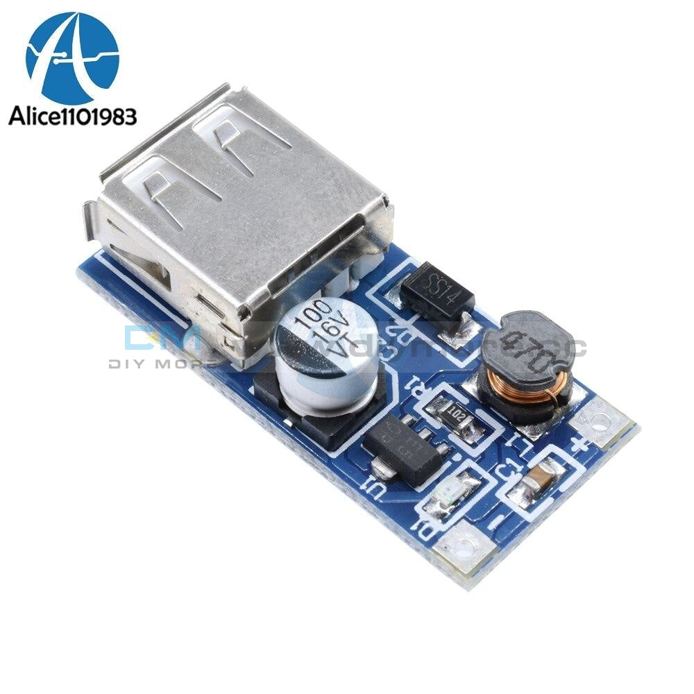 2Pcs Dc 5V Usb Voltage Converter Step Up Booster Power Supply Conversion Module 500Ma 600Ma Pfm
