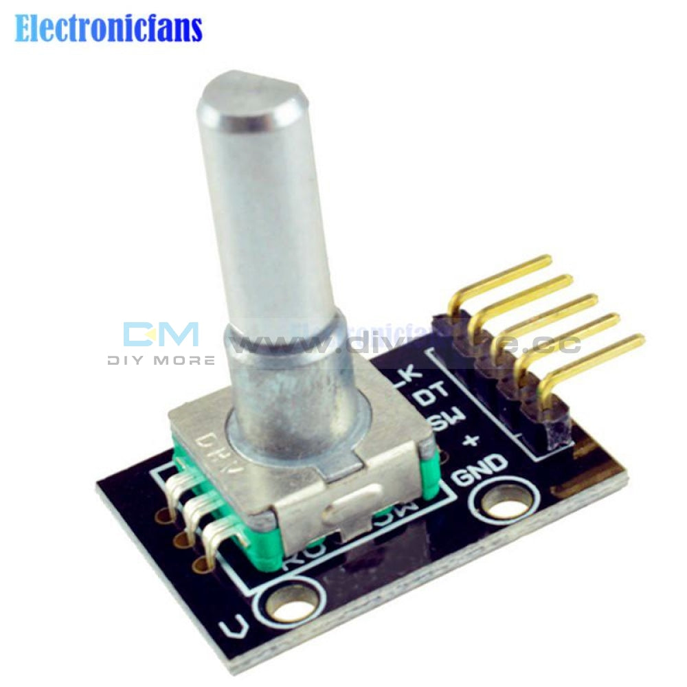 2Pcs Ky 040 360 Degrees Rotary Encoder Module For Arduino Compatible Brick Sensor Switch Development