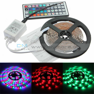 5M 3528 Rgb Led Stripe Leiste Streifen Band Lichter Smd Leuchten Lichterkette Display Module