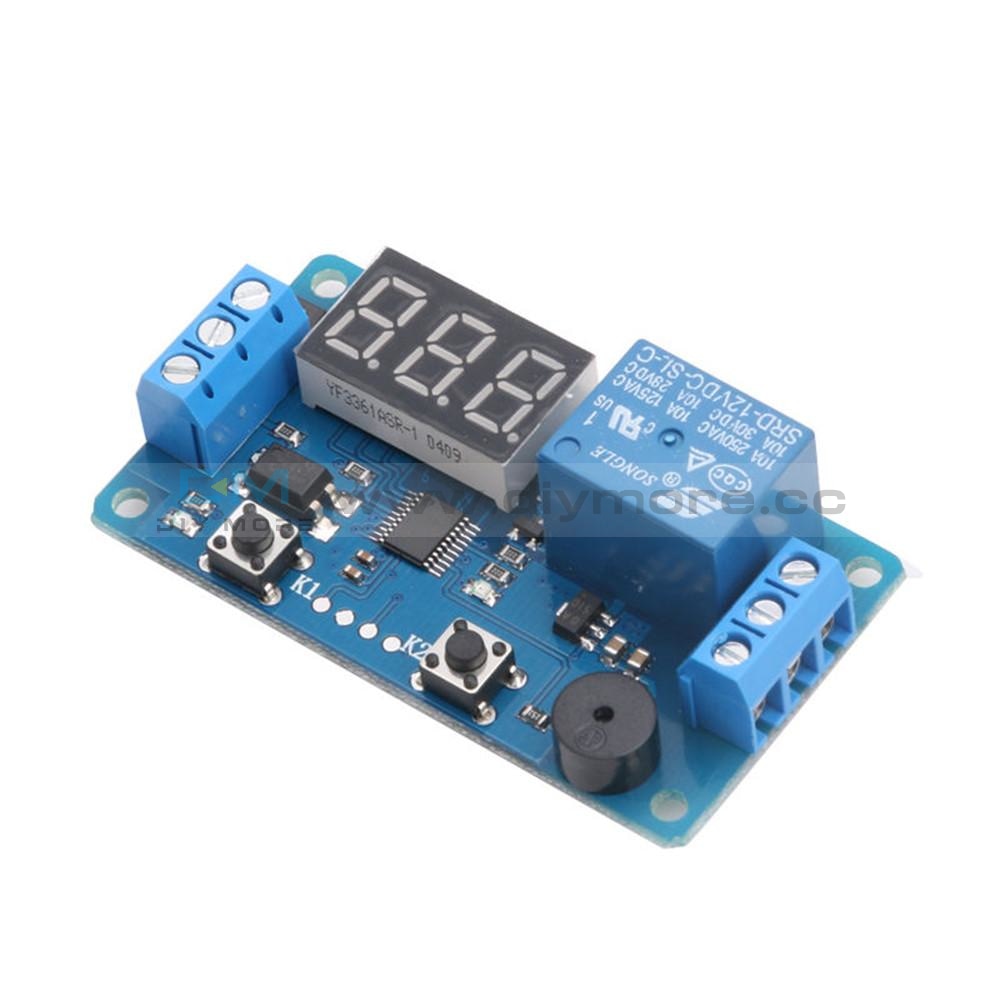 Timer Delay Module Car Power 12V LED Display Delay Timer relay Control Programmable Switch Module C ...