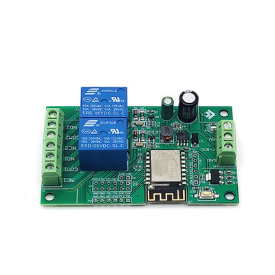 5V Power Supply ESP8266 WIFI Dual Channel Relay Module ESP-12F Development Doard