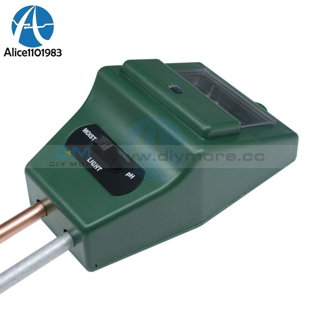 3 In 1 Soil Analysis Tester Gardening Detector Hygrometer Acidity Ph Meter Light Measures Moisture