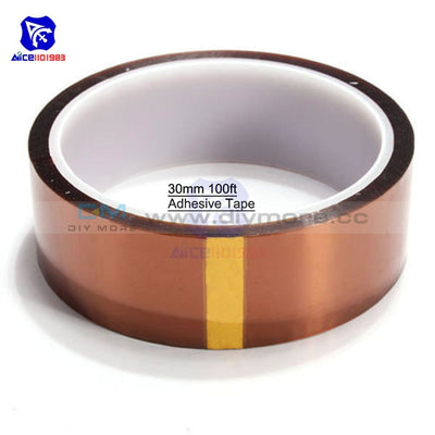 30Mm 100Ft Temperature Resistant Tape Heat Dedicated For 3D Printer Rapid Maker Bga Wave Soldering