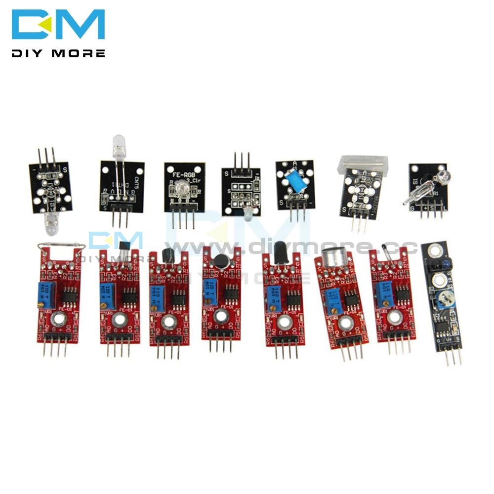 37 Sensor Ultimate In 1 Modules Kit For Arduino Starters Keyes Mcu Education User Diy Kits Diy