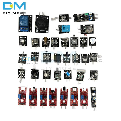 37 Sensor Ultimate In 1 Modules Kit For Arduino Starters Keyes Mcu Education User Diy Kits Diy