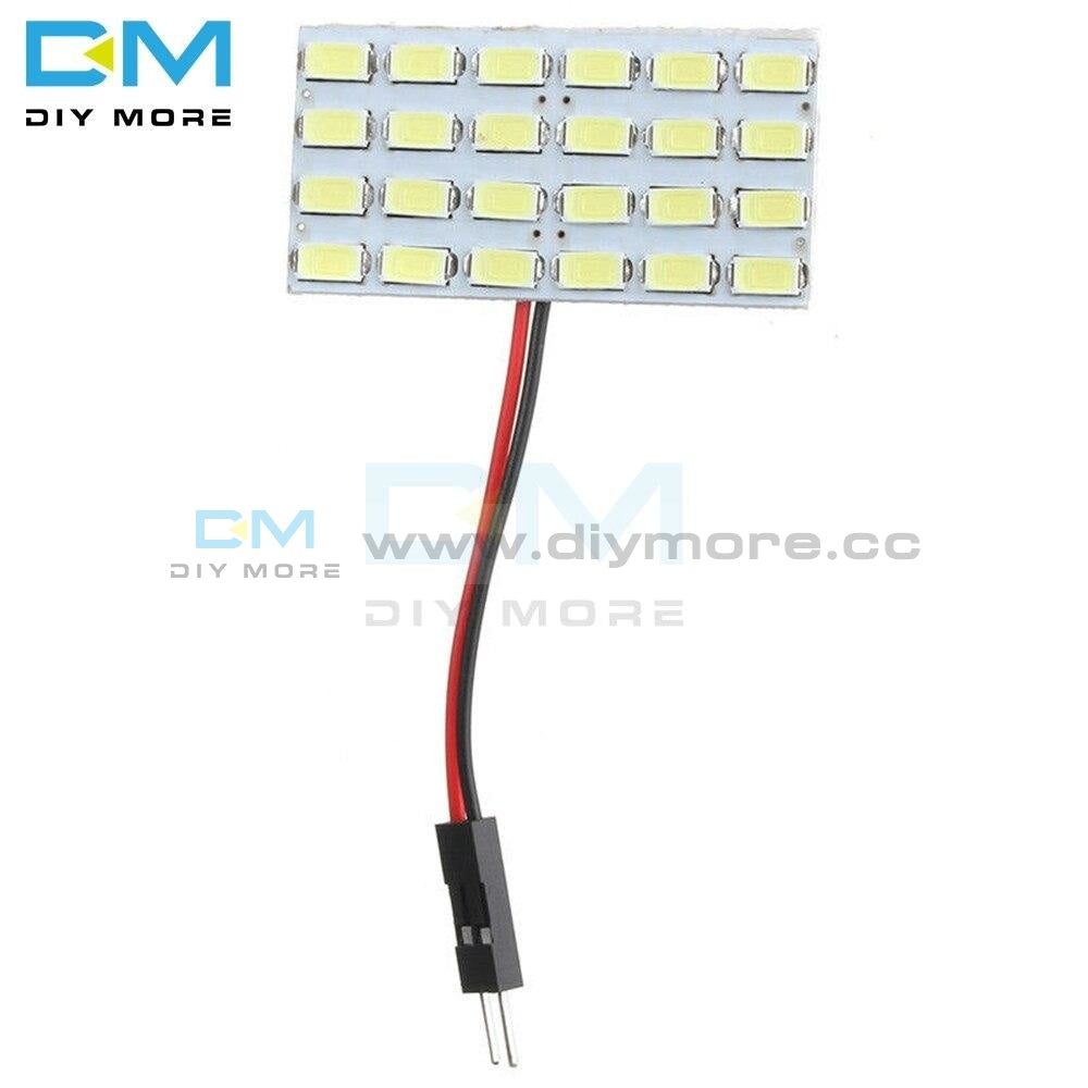 3W 24 Led Board 12V Car Interior Dome Reading Lamp Light Super Bright Energy Saving 5730 Module