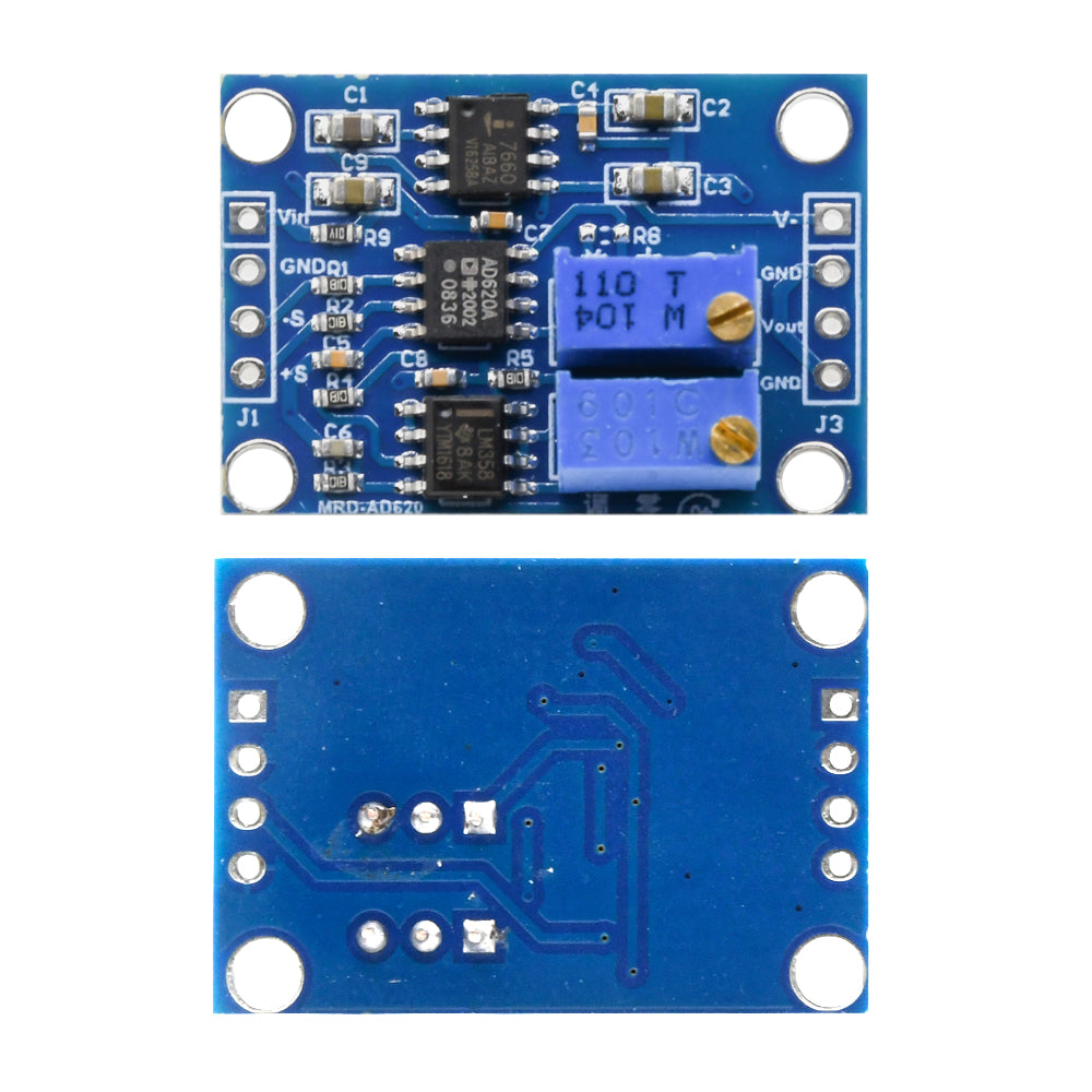 AD620 Transmitter Volt Voltage Amplifier Small Signal Instrumentation ...