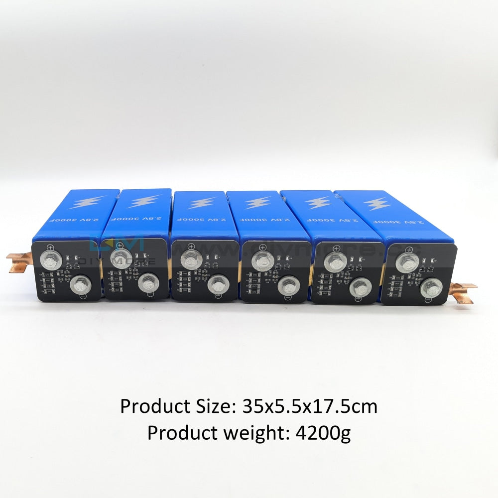Single Row Super Farad Capacitor Balancing Protection Board 2.5V 2.7V 2.85V 3V 360F 400F 500F 700F