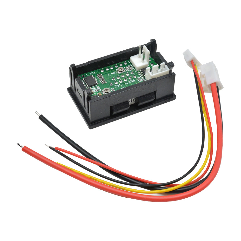3PCS*DC 0-100V 50A Red+Red Dual LED Digital Voltmeter Ammeter Panel Amp Voltage Gauge