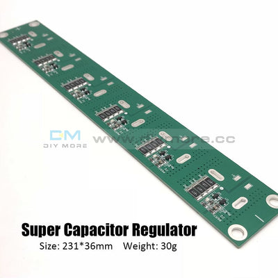 Single Row Super Farad Capacitor Balancing Protection Board 2.5V 2.7V 2.85V 3V 360F 400F 500F 700F