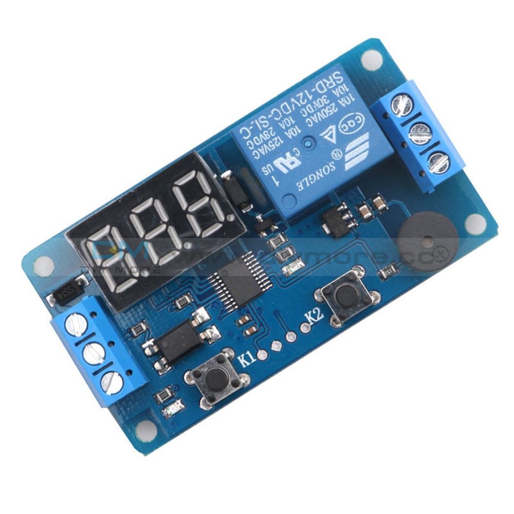12V LED Display Delay Timer relay Control Programmable Switch Module C ...