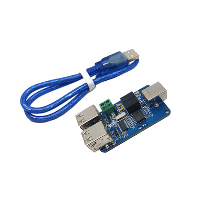 USB isolator, 2500V USB HUB isolator, USB isolation board, ADUM3160 supports USB control transmission