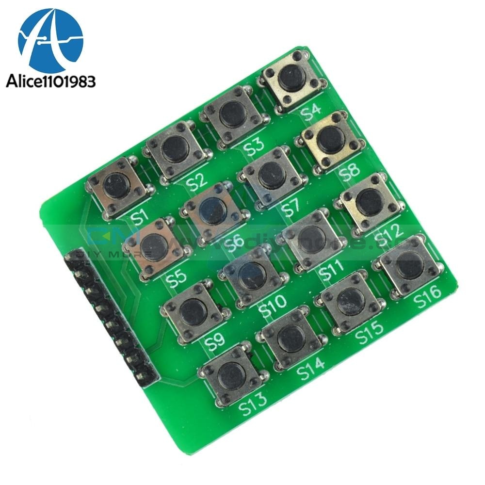Arduino Complete Keyboard Module 4x4 4*4 Matrix Keypad Keyboard Module 16 Botton Mcu For Arduino Atmel ...