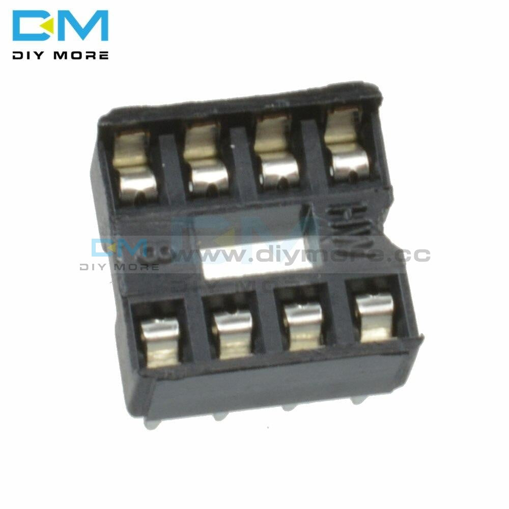 50Pcs 8Pin 8 Pin Dip 8Dip Ic Sockets Adaptor Solder Type 2.54Mm Integrated Circuits