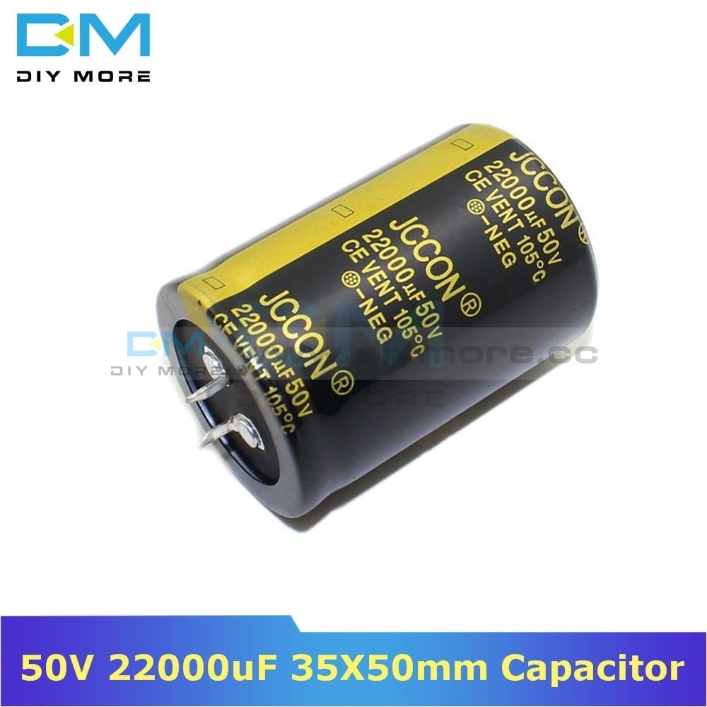 50V 22000Uf 35X50Mm 35X50 Aluminum Electrolytic Capacitor High Frequency Low Impedance Through Hole