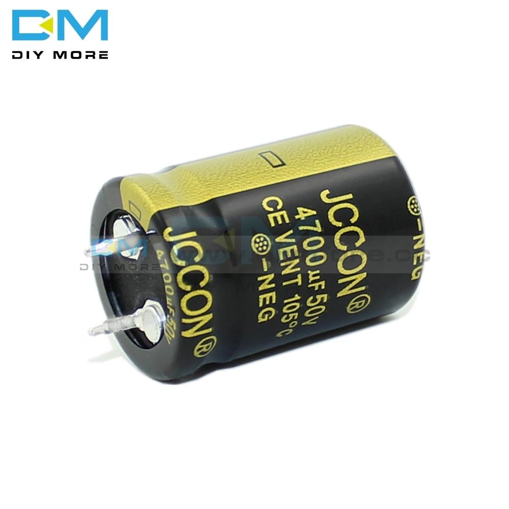 50V 4700Uf 30X22Mm 30X22 Aluminum Electrolytic Capacitor High Frequency Low Impedance Through Hole