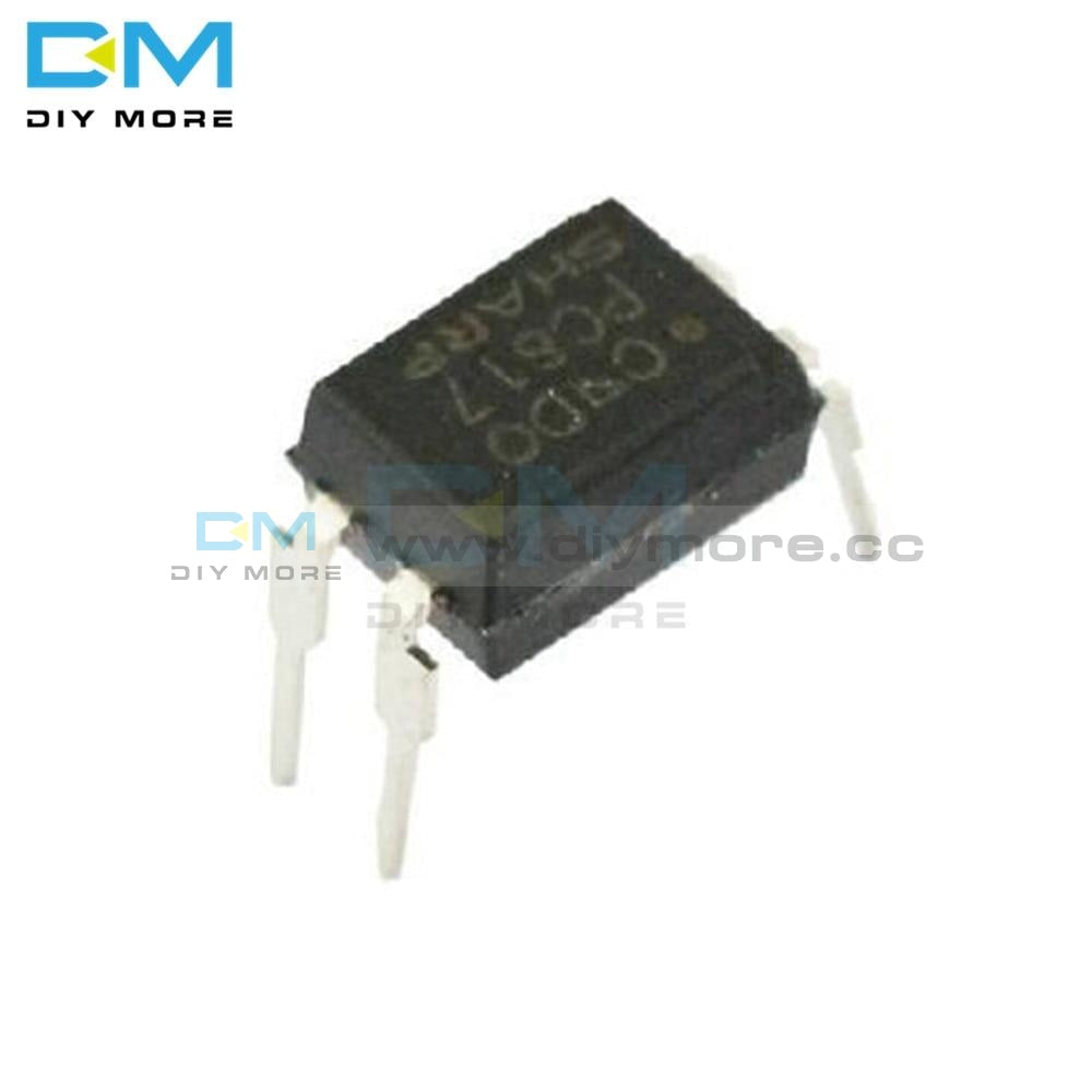 50Pcs 4 Dip Optocoupler Pc817 817 Pc817C El817C Ltv817 1 High Density Mounting Type Photocoupler