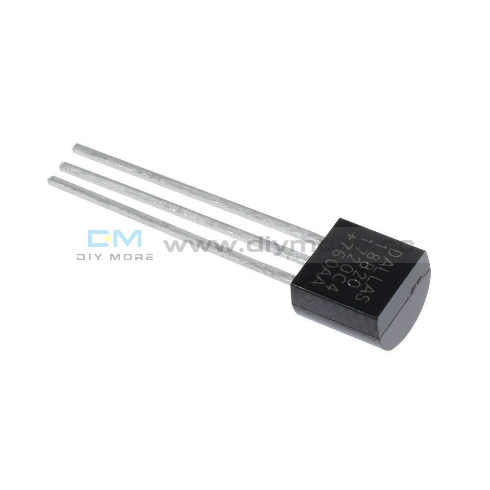 5Pcs Dallas 18B20 Ds18B20 To-92 3 Pins Wire Digital Thermometer Temperature Ic Sensors Humidity