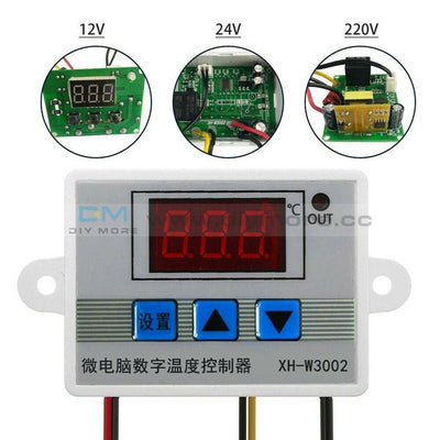 W3002 Digital Ac 110-220V Led Temperature Controller Thermostat With Transformer