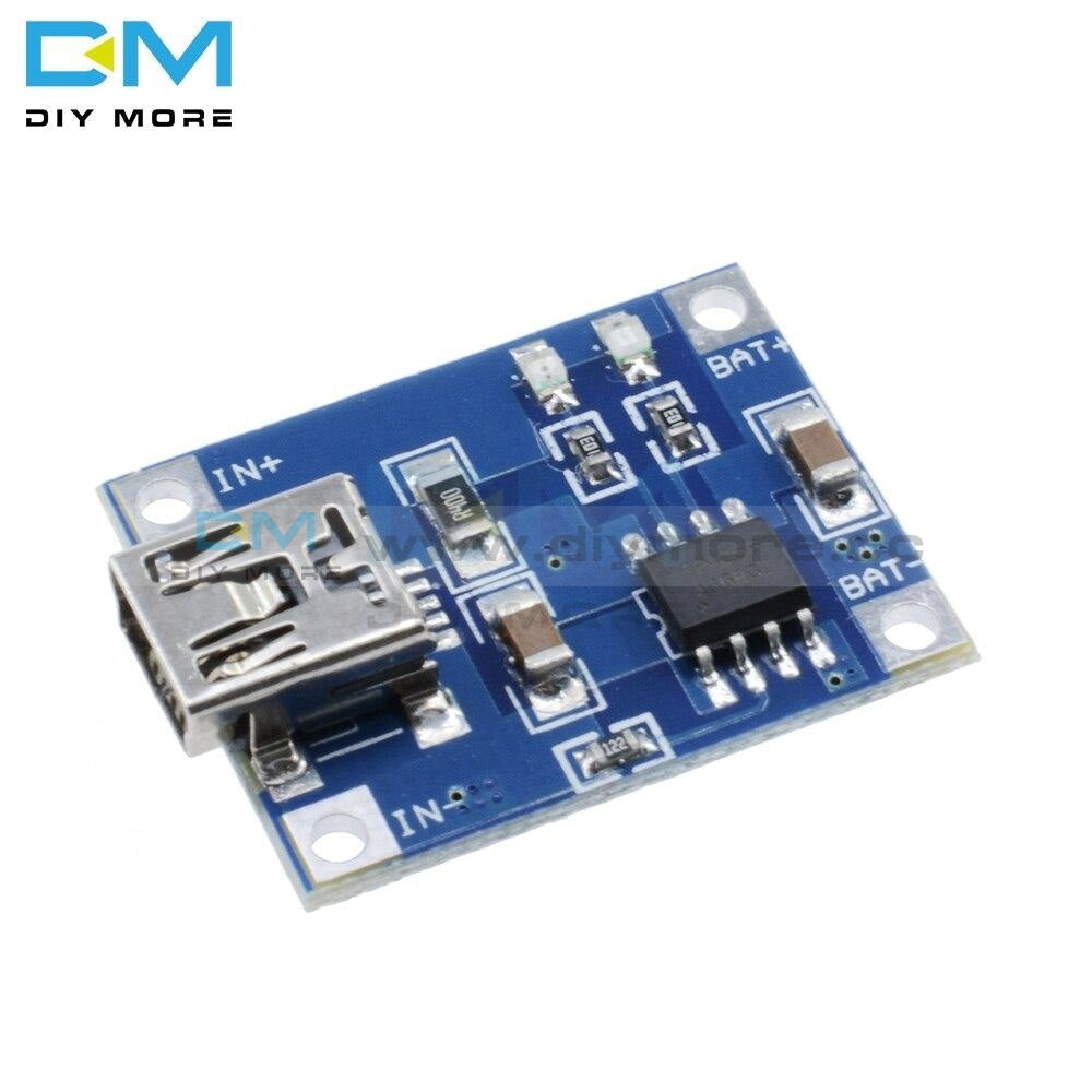 5Pcs Mini USB Module Chargeur Batteries Lipo 1A 5V Lithium Battery Cha ...