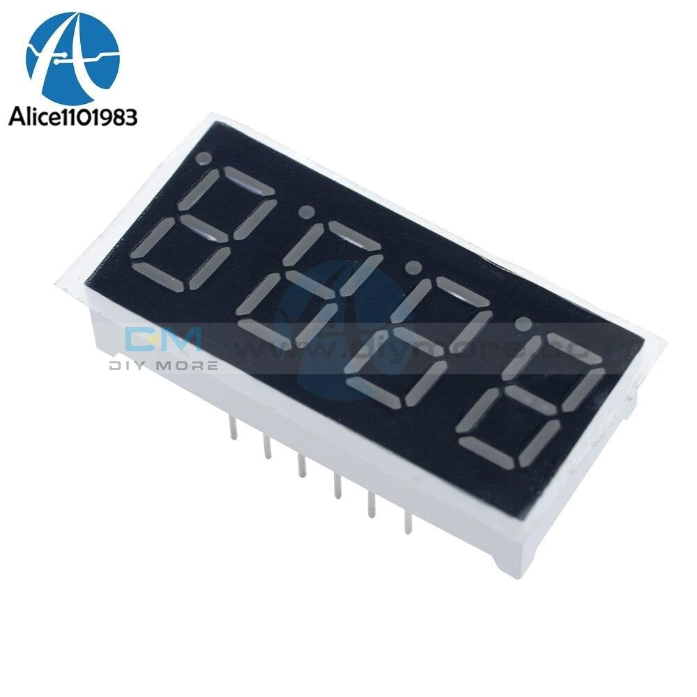 5Pcs 0.36 Inch 4 Digit Digital Tube Led Display 7 Seg Segment Common Cathode Red Diy Electronic Pcb