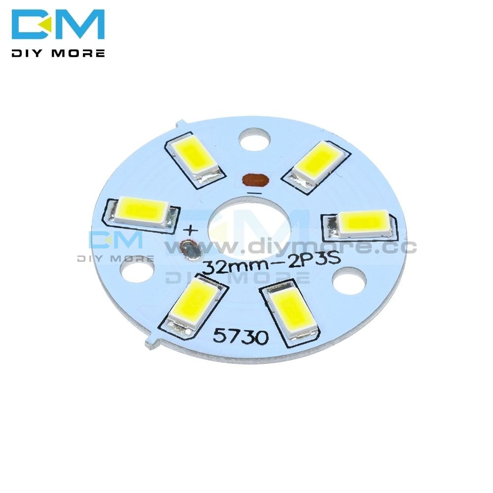 5Pcs 3W 5730 White Led Emitting Diode Smd Highlight Lamp Panel Board El Products