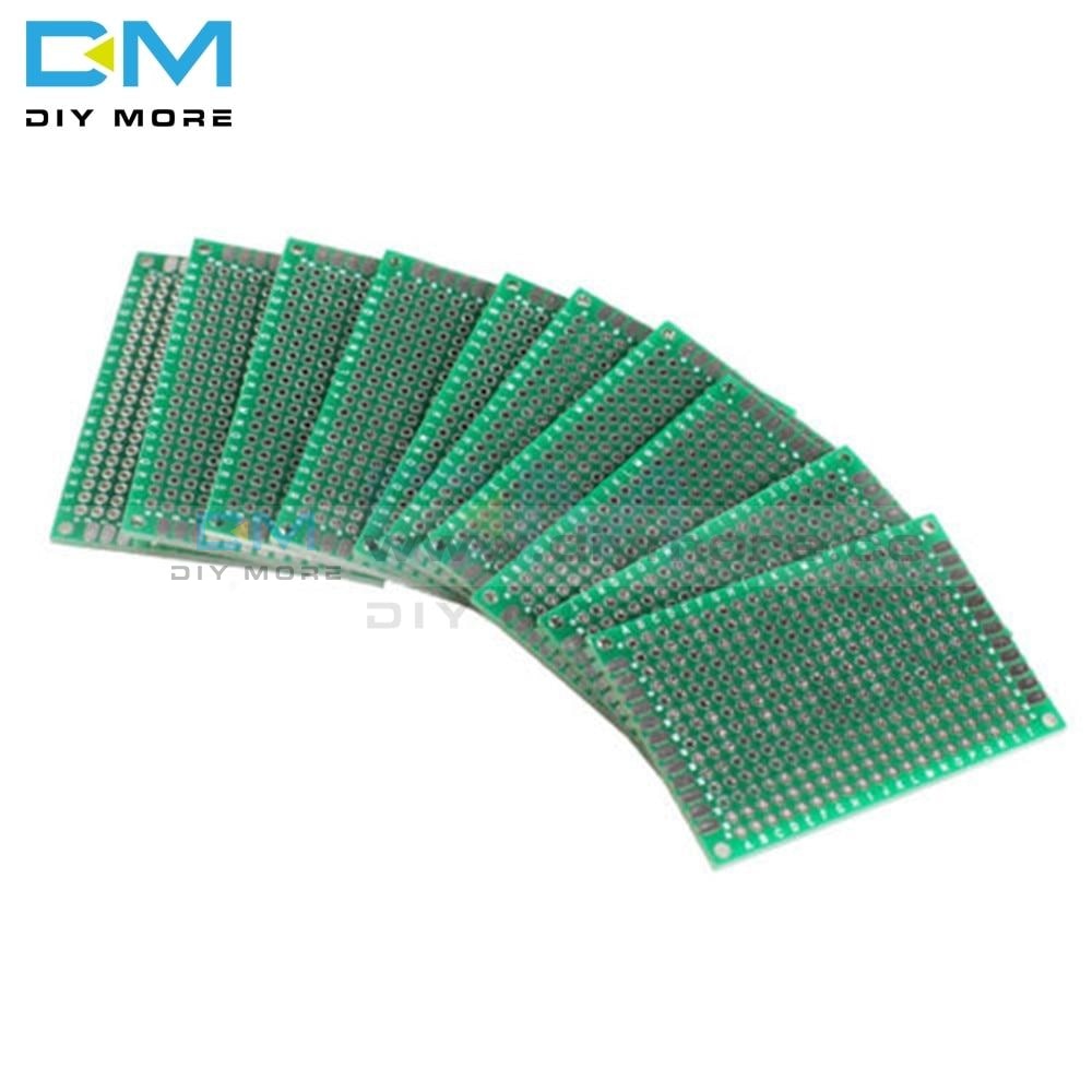 5Pcs 4X6 4*6Cm 40Mmx60Mm Fr 4 Double Side Prototype Pcb 280 Points Hole Tinned Universal Breadboard