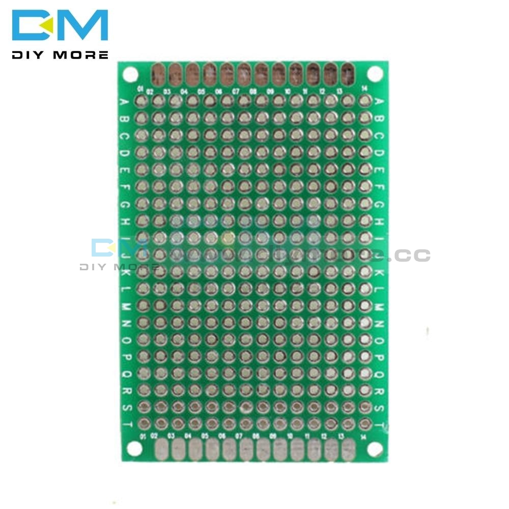 5Pcs 4X6 4*6Cm 40Mmx60Mm Fr 4 Double Side Prototype Pcb 280 Points Hole Tinned Universal Breadboard