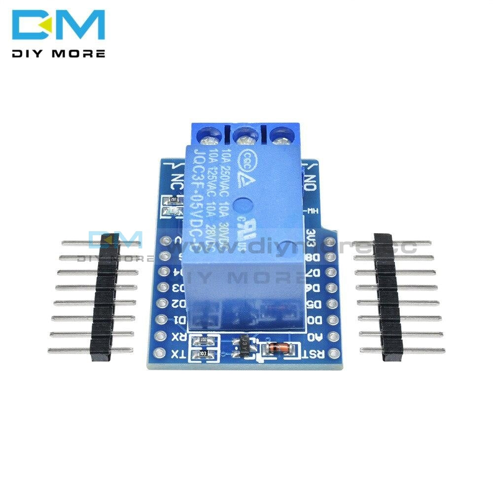 5Pcs 5V For Wemos D1 Mini Relay Shield One 1 Channel 1Ch Module Arduino Esp8266 Development Board