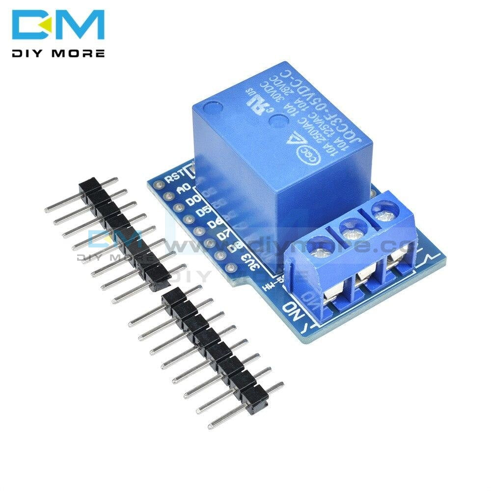 5Pcs 5V For Wemos D1 Mini Relay Shield One 1 Channel 1Ch Module Arduino Esp8266 Development Board