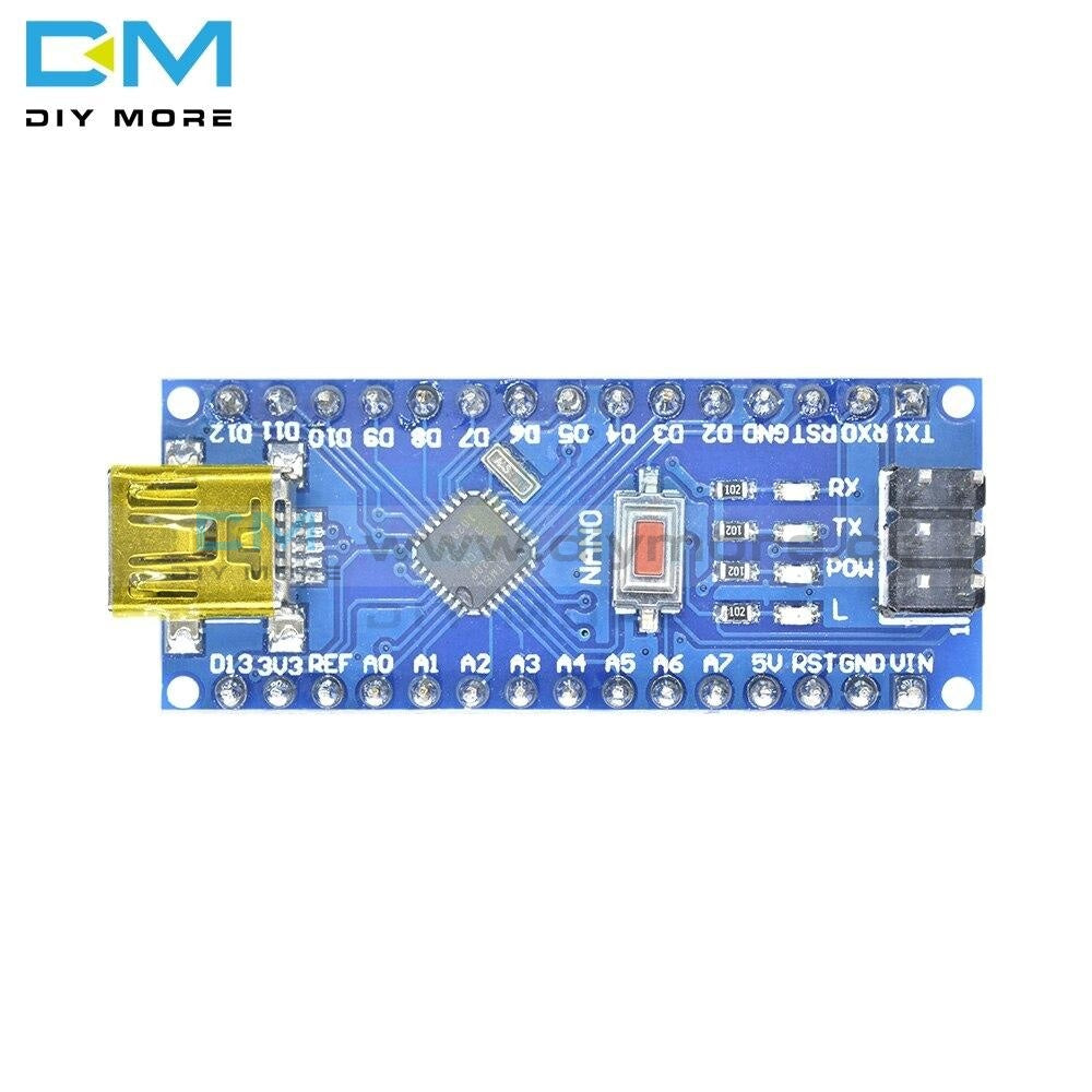 5Pcs Ch340 Nano V3.0 3.0 Mini Usb Atmega328 Atmega328P Module 5V 16M 16Mhz Micro Controller Drive