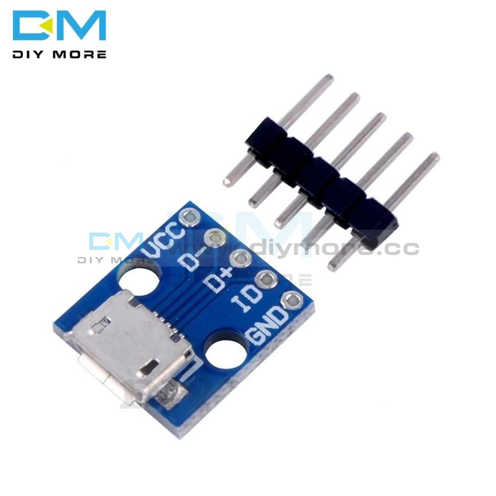 5Pcs Cjmcu Breakout Power Supply Module Micro Usb Interface Adapter Board 5V Integrated Circuits