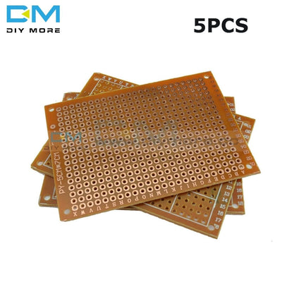 5Pcs Universal Pcb Board 5 X 7 Cm 2.54Mm Diy Prototype Paper Printed Circuit Panel 5X7Cm 50X70Mm 5X7