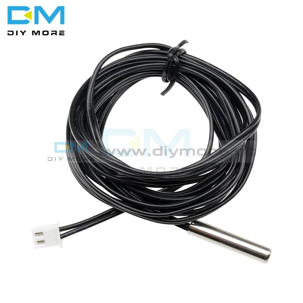 5Pcs W1401 2M Waterproof Ntc 10K 1% 3950 Thermistor Accuracy Temperature Sensor Wire Cable Probe For