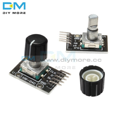 5Pcs Lot Ky 040 360 Degrees Rotary Switch Encoder Module With 15X13.5 Mm Potentiometer Half Shaft
