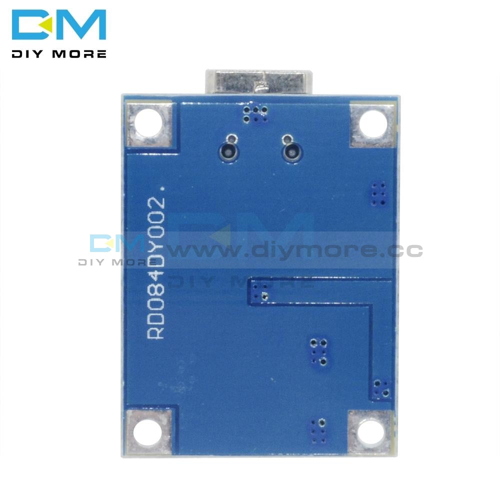 5Pcs Lot Tp4056 Mini Usb 5V 1A 18650 Lithium Battery Charger Board With Led Indicator Over Charge