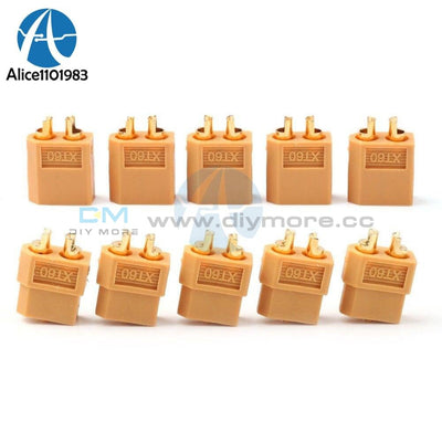 5Pairs 10Pcs Xt60 Xt 60 Male Female Bullet Connectors Plugs For Rc Lipo Battery Gold Plated Plug