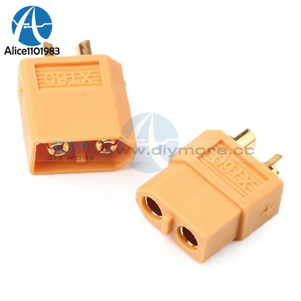 5Pairs 10Pcs Xt60 Xt 60 Male Female Bullet Connectors Plugs For Rc Lipo Battery Gold Plated Plug